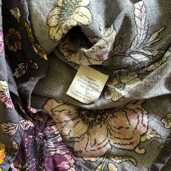 Charming Charlie Floral Romper Dress - Picture 11 of 11